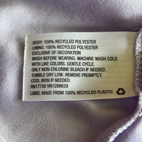 Art Class Girl's Size 8 Square Neckline Lilac Floral Peasant Dress #M - Picture 4 of 5